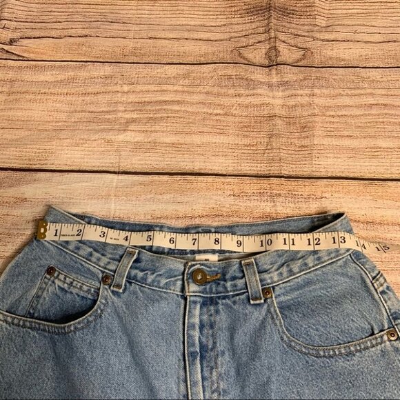 Vintage Liz Claiborne Mom Jeans high rise straight leg jeans Size 8 Light wash - Picture 6 of 9